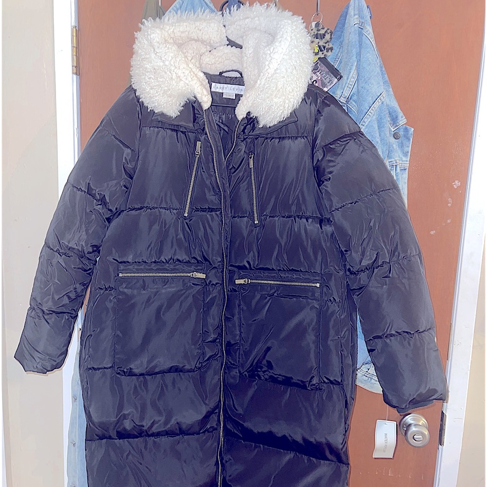 Black PUFFER JACKET…NEVER WORN
